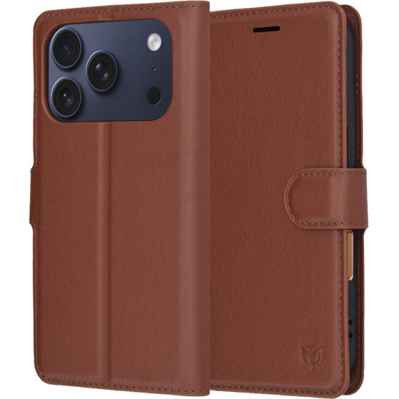 Techsuit - Leather Folio - Iphone 17 Pro - Brown