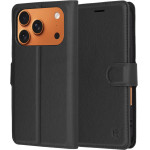 Techsuit - Leather Folio - Iphone 17 Pro Max - Black