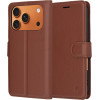 Techsuit - Leather Folio - Iphone 17 Pro Max - Brown