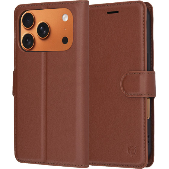 Techsuit - Leather Folio - Iphone 17 Pro Max - Brown