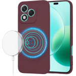Techsuit - Softflex Magsafe - Honor 400 Lite - Plum Red