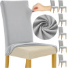 Ruhhy Chair Covers - 6 pcs. Light Gray 25991 - (18287-0)