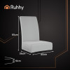 Ruhhy Chair Covers - 6 pcs. Light Gray 25991 - (18287-0)
