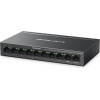 Mercusys Desktop Switch 8x 10/100MBps PoE+, 2x Gigabit, Ver. 1.0 - (MS110CMP)