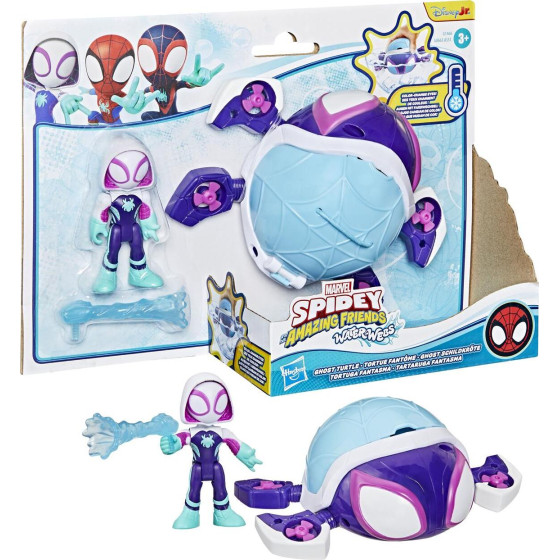 Hasbro Spidey And His Amazing Friends: Figures & Vehicles - Waterwebs Ghost Turtle (G1466)