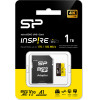 Silicon Power Micro Sdxc 1TB Class 10 UHS-I U3 A2 V30 Inspire DDR200/Wa R170/W160 MB/S + Sd Adaptor - (SP001TBSTXLA2V1NSP)