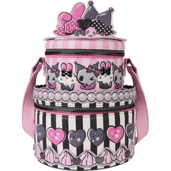 Loungefly Sanrio: My Melody And Kuromi Figural Crossbody Bag (SANTB1755)