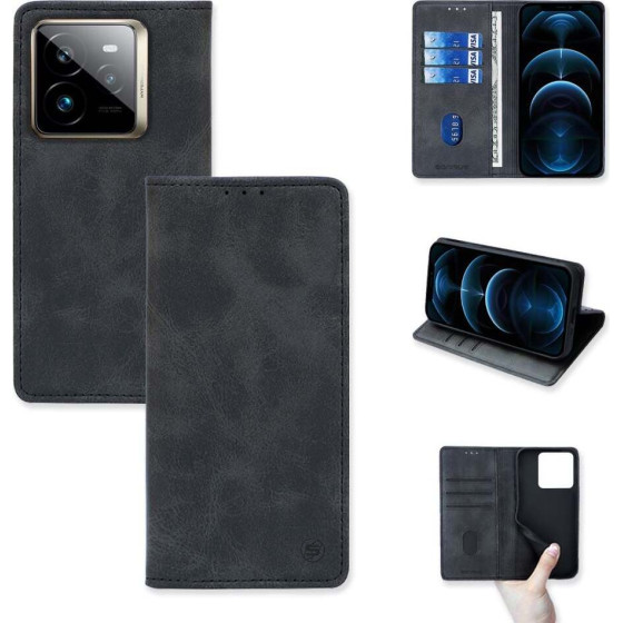 Sonique ���� ��������� Vintage Magnet Wallet Realme Gt 7 Pro 5G �����