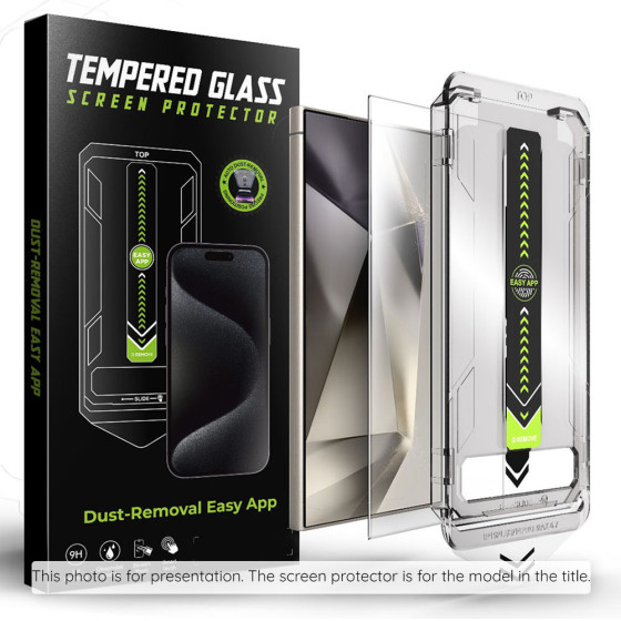 Techsuit - Titanglass Crystalhd - Samsung Galaxy S25 Plus / Galaxy S24 Plus - Clear
