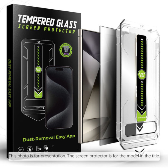 Techsuit - Titanglass Crystalhd - Samsung Galaxy S25 Ultra - Privacy