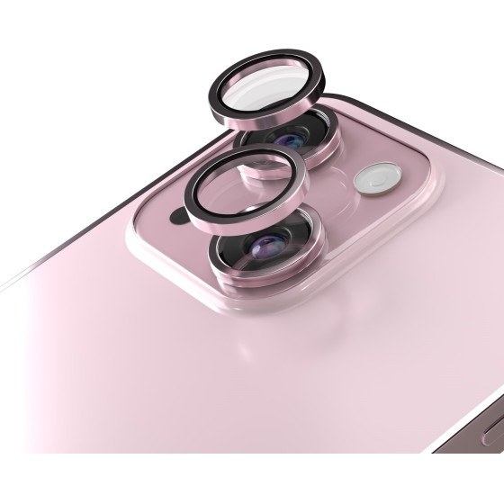 Etteri Camera Lens Protector For Iphone 15 / 15 Plus pink