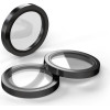 Etteri Camera Lens Protector For Iphone 15 Pro / 15 Pro Max black