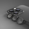 Etteri Camera Lens Protector For Iphone 15 Pro / 15 Pro Max black