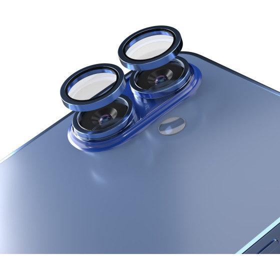 Etteri Camera Lens Protector For Iphone 16 / 16 Plus blue