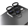Etteri Camera Lens Protector For Iphone 16 Pro / 16 Pro Max black