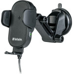 Verbatim Wireless Car Charger FWC-01 15W Qi Black - (49552)