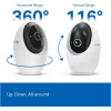 TP-Link 4K 8MP Pan,Tilt Ai Home Security Wi-Fi Camera - (Tapo C260)