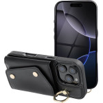 Wallet Case Wonder For Iphone 12 / 12 Pro Black OEM