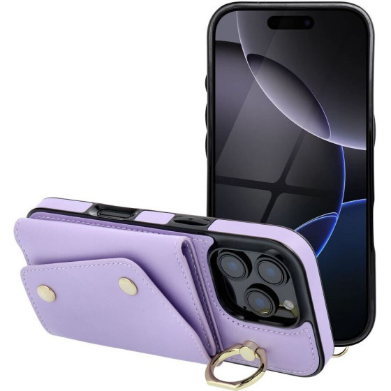 Wallet Case Wonder For Iphone 12 / 12 Pro Lilac OEM