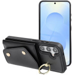 Wallet Case Wonder For Samsung S25 Edge Black OEM