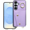 Wallet Case Wonder For Samsung S25 Edge Lilac OEM