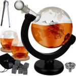 Malatec Decanter - Globe - Whiskey Set 22553 - (17329-0)