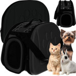 Purlov Carrier - Bag For dog/Cat - Black - (15876-0)