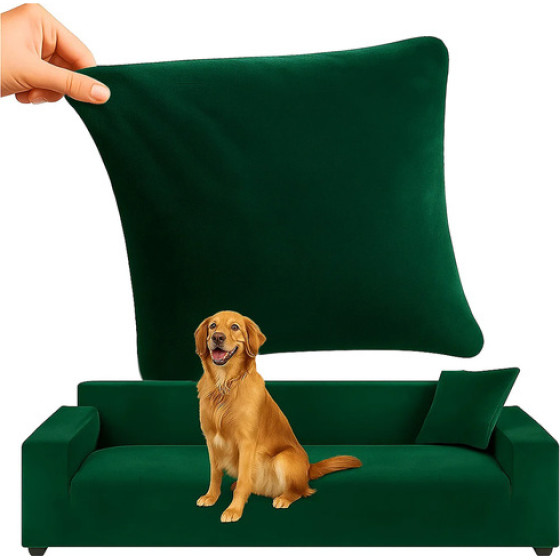 Ruhhy Sofa Cover 190-230cm Dark Green 26183 - (18300-0)