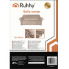 Ruhhy 26184 Beige Sofa Cover 190-230cm - (18299-0)