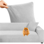 Ruhhy 26035 Light Gray Sofa Cover 145-185cm - (18293-0)