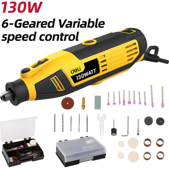 DELI ������������ ������������ 130W ��� 32000rPm - (DL-DM03-E1)