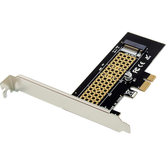 Powertech ����� ��������� Pcie �� M.2 M Key Nvme - (ST597)