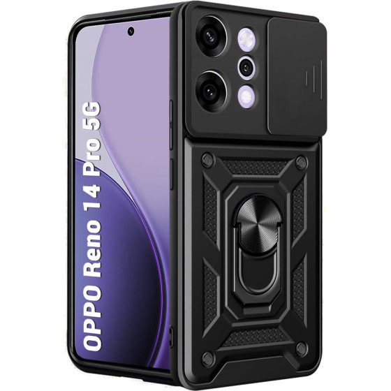 Techsuit - Camshield Series - Oppo Reno14 Pro - Black