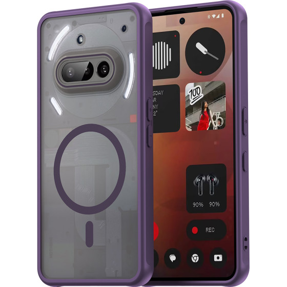 Techsuit - Halofrost Ii Magsafe - Nothing Phone (3a) - Purple