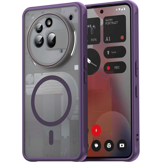 Techsuit - Halofrost Ii Magsafe - Nothing Phone (3a) Pro - Purple