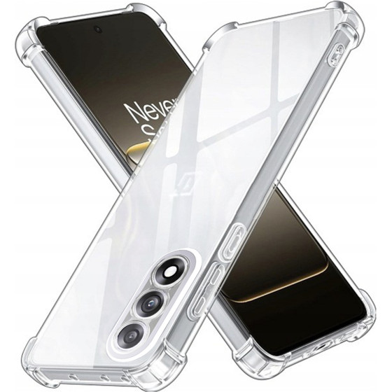Techsuit - Shockproof Clear Silicone - Oneplus Nord 5 - Clear