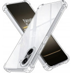 Techsuit - Shockproof Clear Silicone - Oneplus Nord CE5 - Clear