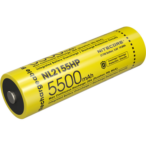 NiteCore �������� 21700 / 5500mAh (���� ��������), NL2155HP