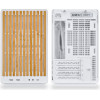 Lian Li Dan Case A3 Wood White - Glass Side Panel - M-Atx All Mesh Steel-Fabric Pc Case From Daniel - (G99.A3W-WDG.00)