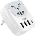 XO WL26 ���������� ������ Eu �� Universal �� 1 USB-C & 3 USB-A ����� ��������