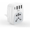 XO WL26 ���������� ������ Eu �� Universal �� 1 USB-C & 3 USB-A ����� ��������