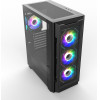 Supercase Pc Chassis CASE, Midi Tower ATX, BLACK, W/O PSU, 3x 12 Or 14CM Front FAN, 1x 12CM Rear FAN, 3x 12 Or 14CM Top FAN, 2YW - (UR16A-G)