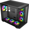 Supercase Pc Chassis CASE, Midi Tower ATX, BLACK, W/O PSU, 3x12 Or 2x14CM Side FAN, 1x12CM Rear FAN, 3x12 Or 2x14CM Top FAN, 3x12CM Bottom FAN, 2YW. - (HA30A)