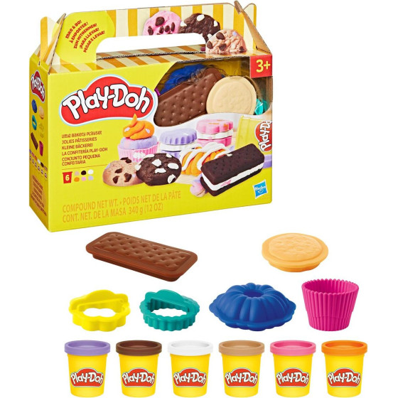 Hasbro Play-Doh: Doh & More - Food Shapes Little Bakery Playset (G1615)