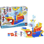 Hasbro Spidey And His Amazing Friends: Playsets - Webs Ahoy Bubble Ship (G0666)