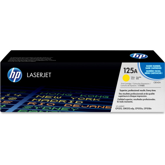 ������ HP TONER YELLOW - CB542A