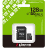 Kingston Memory Card Microsd Canvas Select Plus Class 10, Sd Adapter - (SDCS3/128GB)