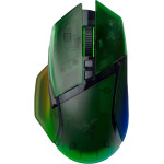 Razer Basilisk V3 Pro 35K Phantom Green - Wireless - Optical Switches - Tilt Wheel - 11 Buttons - (RZ01-05240300-R3G1)
