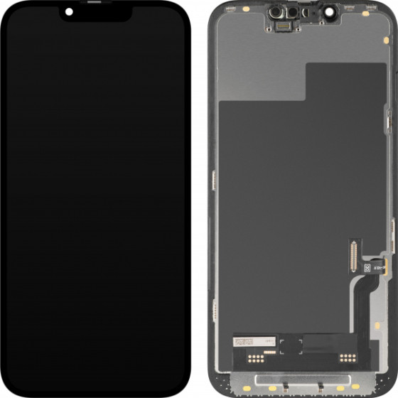 MP Lcd Display Module For Apple Iphone 13, Soft Oled Ic Movable Fhd Version, Black