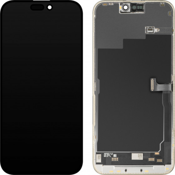 MP Lcd Display Module For Apple Iphone 15 Pro Max, Soft Oled Ic Movable 120Hz Fhd Version, Black